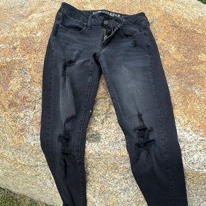 American Eagle Super Low Jegging // Size 4 Regular